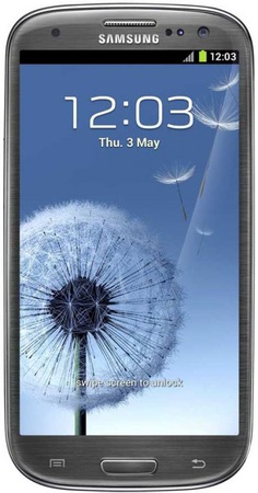 Смартфон Samsung Galaxy S3 GT-I9300 16Gb Titanium grey - Кировск